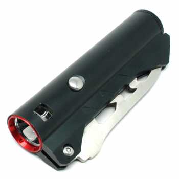 Pisau Lipat 2 in 1 Knife Survival Tool with Senter LED YF2003